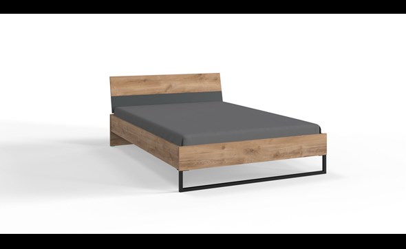 Lit-140x200cm-Texel-J24-291-decor-chene-anthracite-Wimex