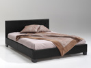 Lit-2-personnes-Roma-89516-2-simili-cuir-noir-sommier-160x200-Rousseau