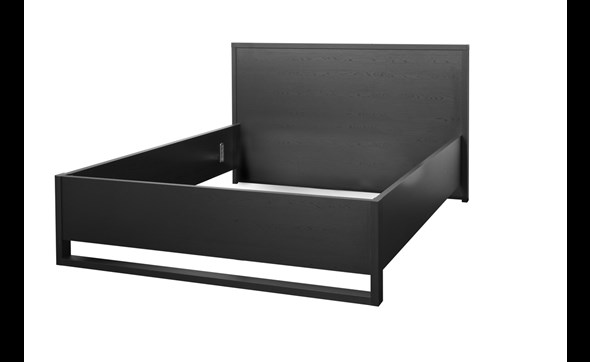 Lit-2-personnes-Rosie-decor-bois-nox-noir-sans-eclairage-SANS-TRAVERS-GBO
