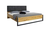 Lit-2-personnes-Tampa-decor-chene-granit-anthracite-AD565-160x200cm-Rauch