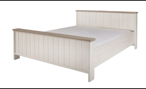 Lit-2-personnes-York-decor-bois-meleze-K467-B160LK-160cm-Meubar