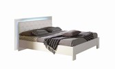 Lit-Alaska-decor-laque-blanc-strass-160x200cm-Albea-Mobili