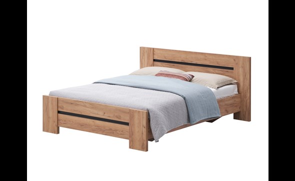 Lit-Erwin-decor-chene-bois-french-oak-160cm-Oosterlynck