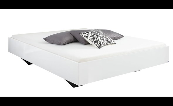 Lit-Phoenix-AD366-blanc-brillant-160x200cm-Rauch