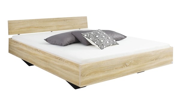 Lit-Phoenix-teteres-AD119-chene-sonoma-160x200cm-Rauch