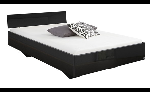 Lit-Phoenix-tetieres-AD681-effet-gris-brillant-120x200cm-Rauch
