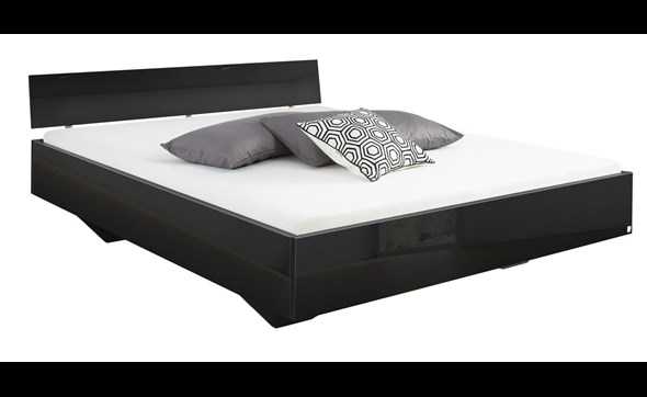 Lit-Phoenix-tetieres-AD681-effet-gris-brillant-160x200cm-Rauch