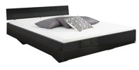 Lit-Phoenix-tetieres-AD681-effet-gris-brillant-160x200cm-Rauch