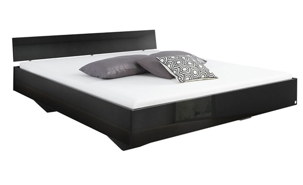 Lit-Phoenix-tetieres-AD681-effet-gris-brillant-180x200cm-Rauch