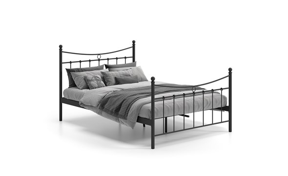 Lit-Sacha-88214-metal-noir-140x200cm-Rousseau