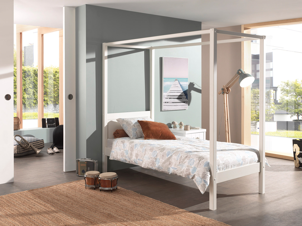 Lit-baldaquin-hemelbed-Pino-PIHB9014-massif-blanc-ambi-Vipack