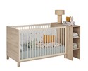 Lit-bebe-tranformable-avec-tete-de-lit-Calypso-decor-chene-du-bocage-Gami