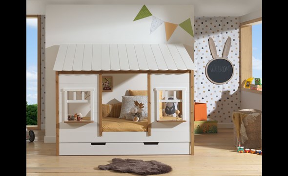 Lit-cabane-Housebed-MDF-laque-pin-massif-HBCO0614-ambi-Vipack
