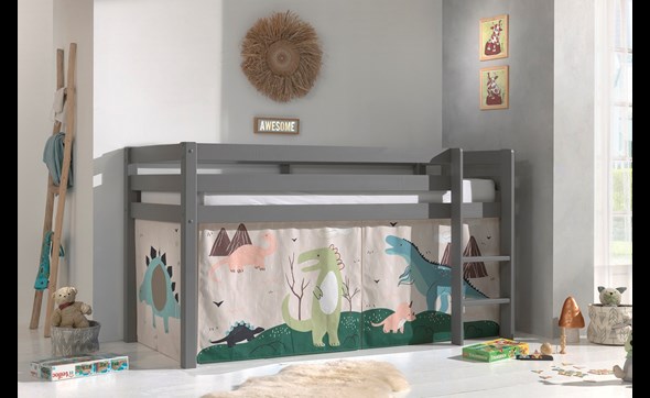 Lit-compact-textile-dino-gris-Pino-PICOHSZG17516-Vipack