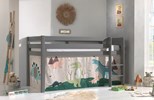 Lit-compact-textile-dino-gris-Pino-PICOHSZG17516-Vipack