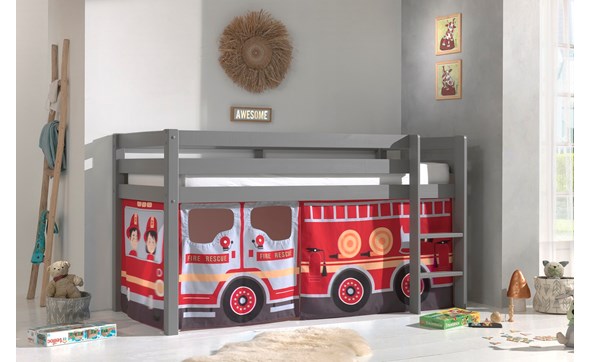 Lit-compact-textile-firetruck-PICOHSZG17510-gris-Pino-Vipack
