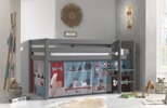 Lit-compact-textile-pet-shop-gris-Pino-PICOHSZG17514-Vipack