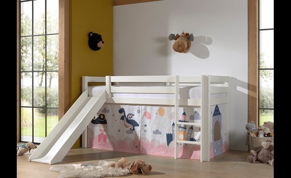 Lit-compact-toboggan-textile-princess-Pino-blanc-PICOHSGB14512-Vipack