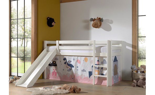 Lit-compact-toboggan-textile-princess-Pino-blanc-PICOHSGB14512-Vipack