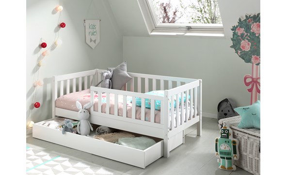 Lit-enfant-tiroir-lit-Toddler-PBCO70RB14-pin-massif-blanc-ambi-Vipack