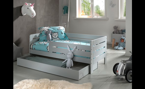 Alvi® Flèche de lit enfant sur pied extra longue 215 cm