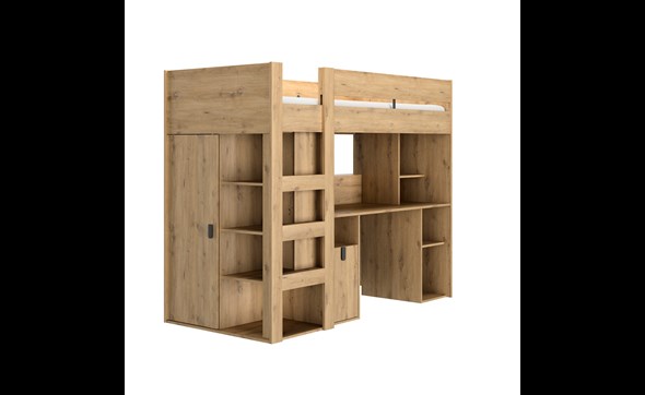 Lit-haut-Lugano-bois-artisan-oak-90x200cm-1G2L130-01-Gautier