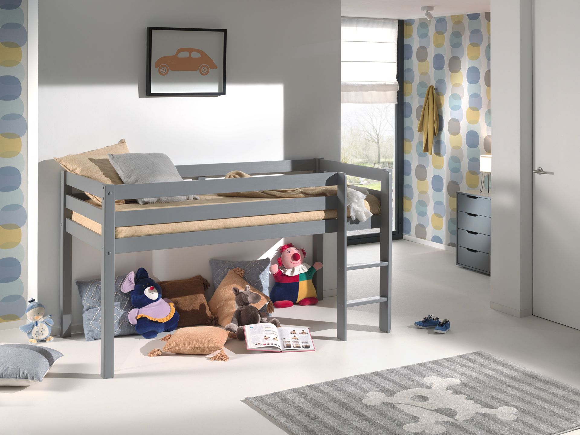 Lit-haut-sans-tobbagon-Pino-bois-gris-90cm-PIHSZG17-ambi-Vipack