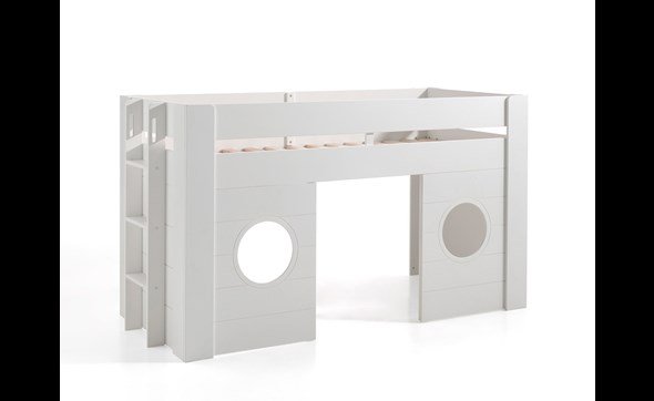 Lit-mezzanine-Freya-blanc-laque-Vipack