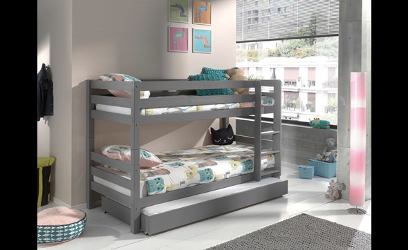 Lit-superpose-Pino-LIT-TIROIR-PICOSBRB17-gris17-hauteur140cm-Vipack