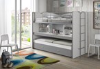 Lit-superpose-bureau-Bonny-BONHS80-MDF-gris-90cm-Vipack