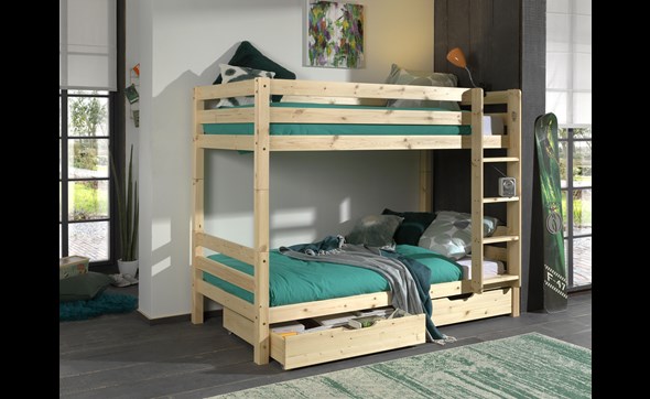 Lit-superpose-massif-natuur-h160cm-PISB1610+PIBELA-PICOSB16LA10-Vipack