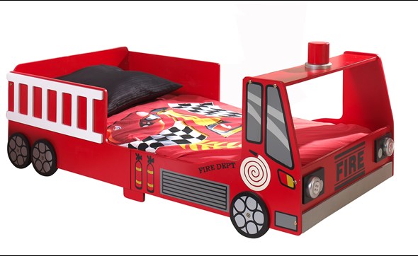 Lit-voiture-Fire-truck-pompier-Funbeds-MDF-rouge-SCTDFT-Vipack