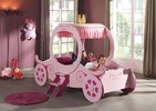 Lit-voiture-Princess-Kate-Funbeds-MDF-rose-SCPC201-Vipack