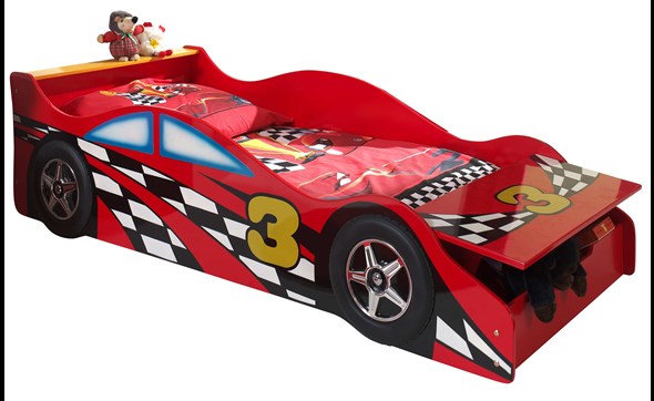 Lit-voiture-Toddler Race Bed-Funbeds-MDF-rouge-Sctdrc-Vipack