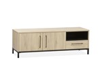 Meuble TV-2-portes-Bridge-decor-fresh-oak-old-piano-150cm-Maxfurn