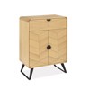 Meuble entree-2 portes-1 tiroir-Tokyo-201510-Naturel-01-Girardeau