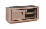 Meuble-TV-1-porte-1-niche-Faro-incrustation-ceramique-gris-121710-teinte-naturel-309-Girardeau