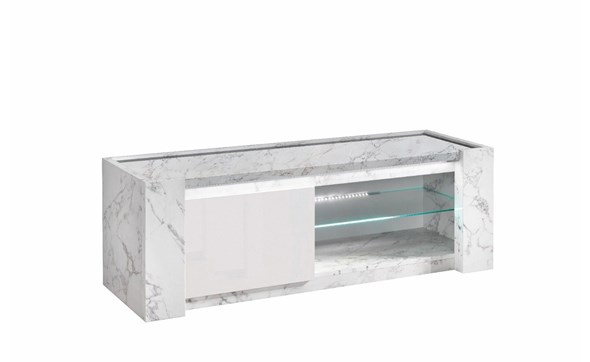 Meuble-TV-150cm-Vittoria-decor-marbre-blanc-Alcos