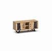 Meuble-TV-2-portes-2-niches-Richard-millenium-oak-nature-zebra-marble-K545ZEB-LB4-138cm-Evan