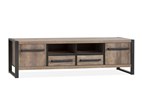 Meuble-TV-2-portes-2-tiroirs-Cascade-lamulux-mokka-179cm-Maxfurn