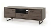 Meuble-TV-2-portes-Esther-decor-bois-chene-dark-brun-152cm-Comodi-Living