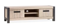 Meuble-TV-2-portes-Lion-lamulux-pure-wood-165cm-Maxfurn