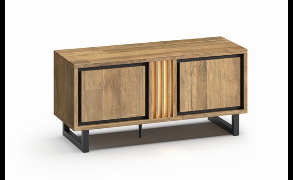 Meuble-TV-2-portes-Luma-old-teak-elegant-black-K672-LB9-126,8cm-Meubar
