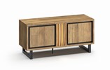 Meuble-TV-2-portes-Luma-old-teak-elegant-black-K672-LB9-126,8cm-Meubar