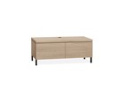 Meuble-TV-2-portes-pieds-Keswick-melamine-misty-oak-Maxfurn