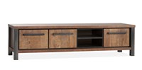 Meuble-TV-3-portes-Kinga-TV-lamulux-old-teak-200cm-Maxfurn