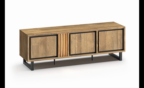Meuble-TV-3-portes-Luma-old-teak-elegant-black-K672-LB8-180cm-Meubar
