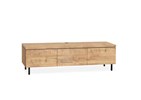 Meuble-TV-3-portes-pieds-Keswick-melamine-manguier-Maxfurn
