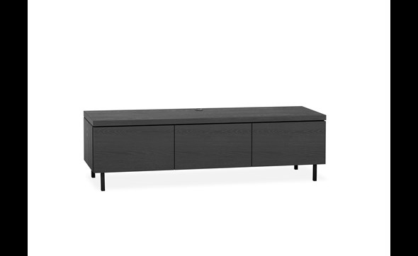 Meuble-TV-3-portes-pieds-Keswick-melamine-noir-Maxfurn