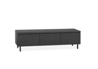 Meuble-TV-3-portes-pieds-Keswick-melamine-noir-Maxfurn